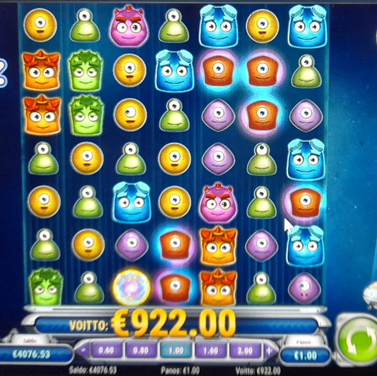 Reactoonz – UltraCasino (922.00 eur / 1.00 bet) | juugeli1