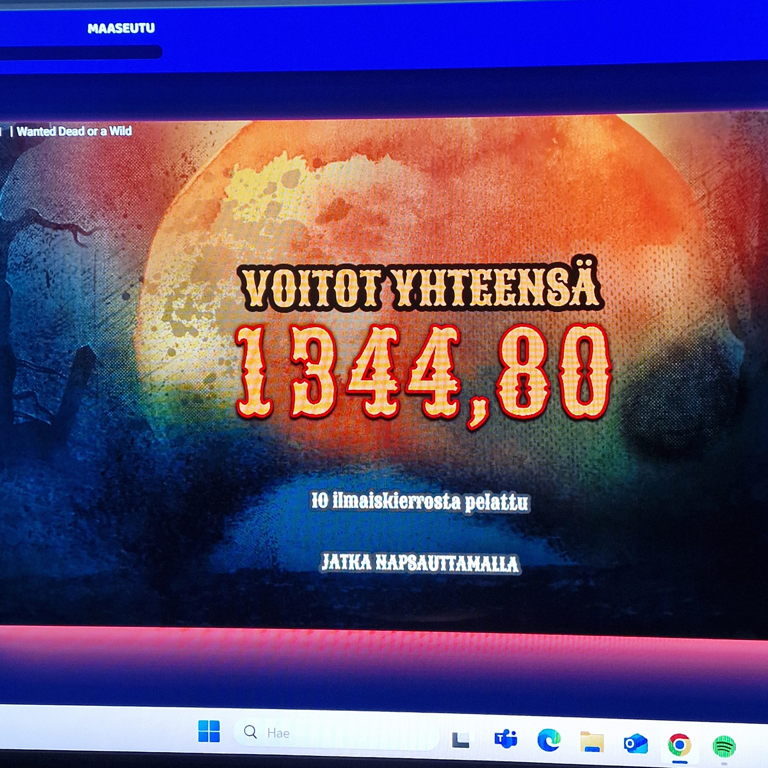 Wanted Dead or a Wild – Budsino (1344.8 eur / 0.8 bet) | Juusoo