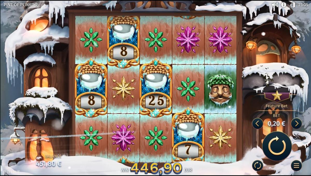 Pine of Plinko 2 – LeoVegas (446.9 eur / 0.2 bet) | Miguelson