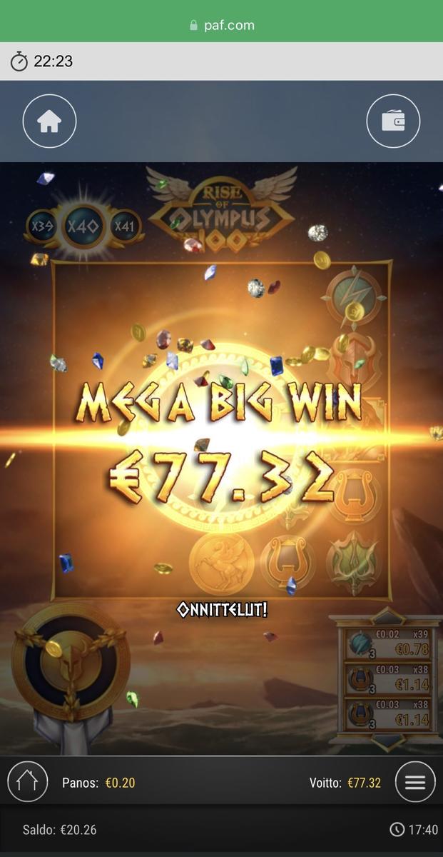Rise Of Olympus 100 slot machine online casino gambling big win