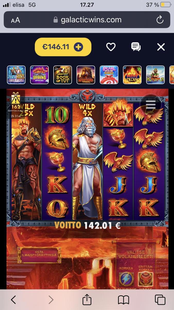 Zeus vs Hades – Galaksino (142.01 eur / 0.10 bet) | Humtsaga