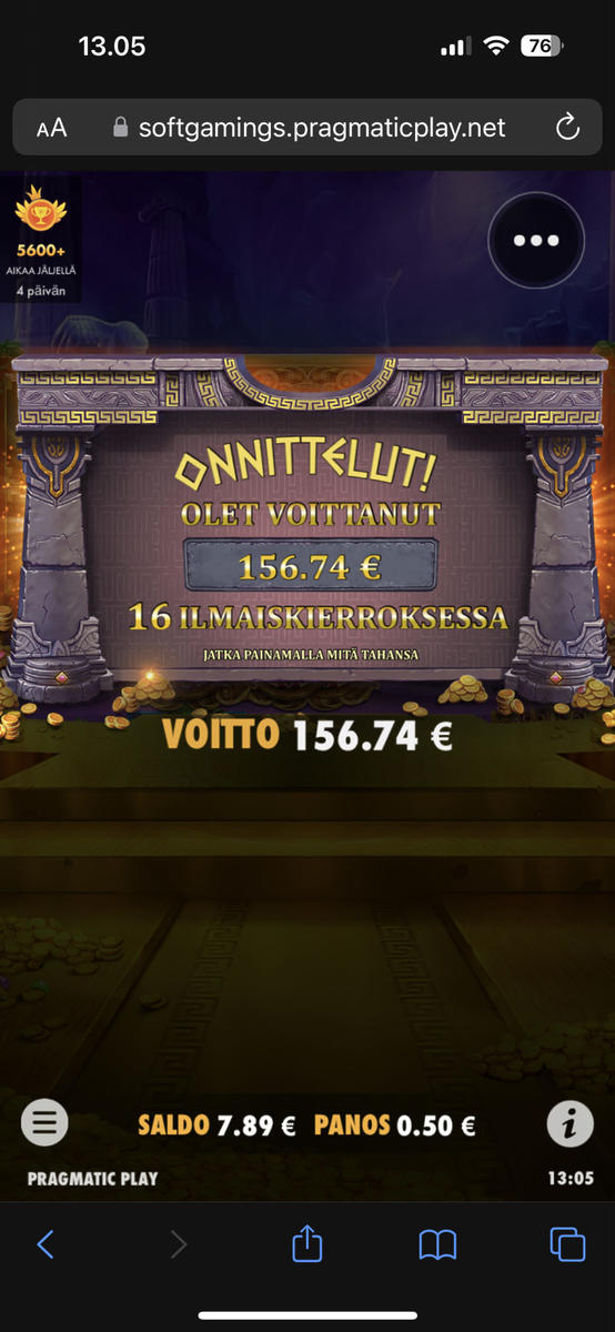 The Hand Of Midas slot machine online casino gambling big win