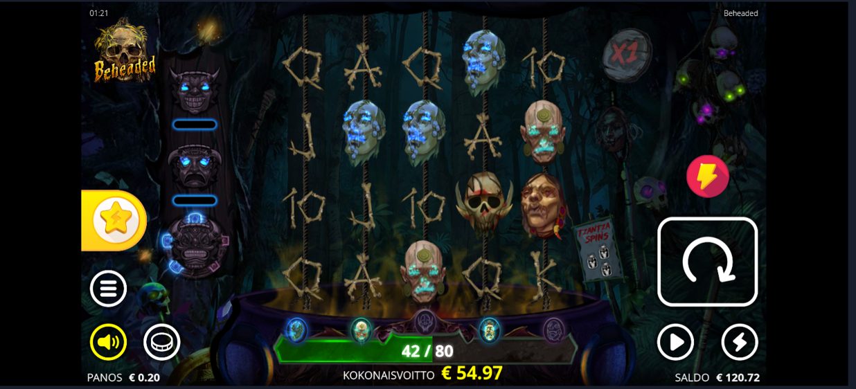 Beheaded – Nubet (54.97 eur / 0.2 bet) | Miguelson