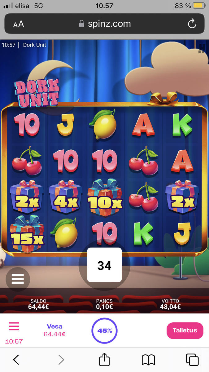 Dork Unit slot machine online casino gambling big win