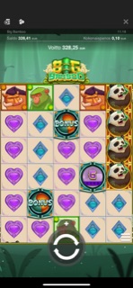 Big Bamboo slot machine big win