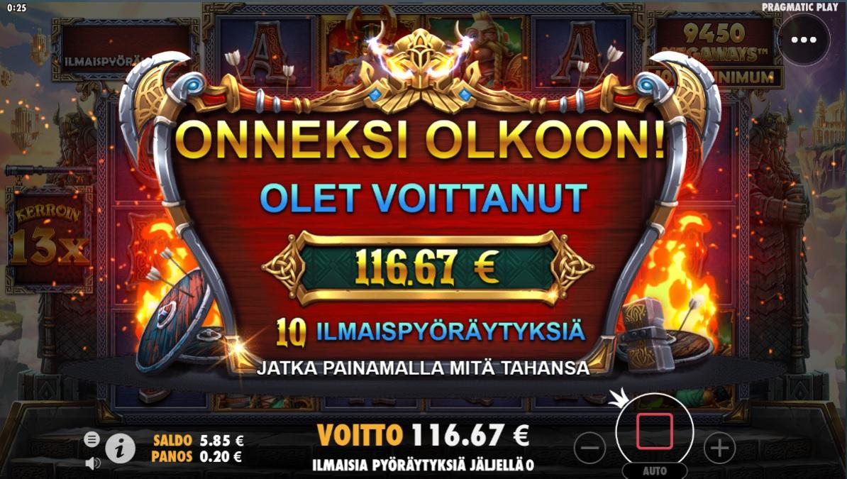 Fury Of Odin Megaways slot machine online casino gambling big win