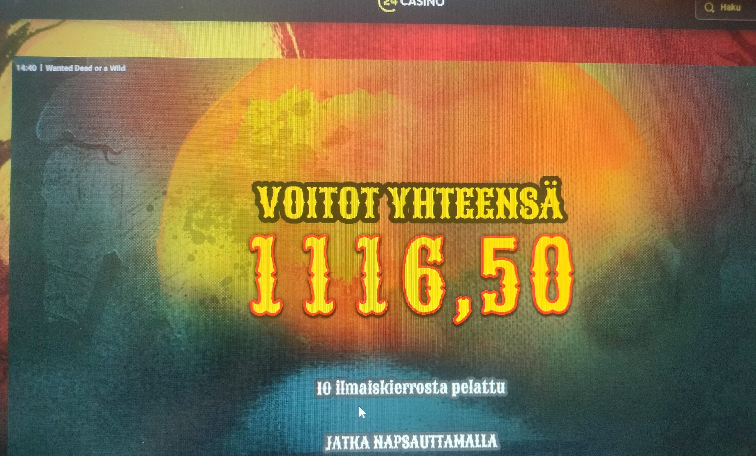 Wanted Dead or a Wild – 24Slots (1116.50 eur / 1 bet) | Moisku85 / Aija5226