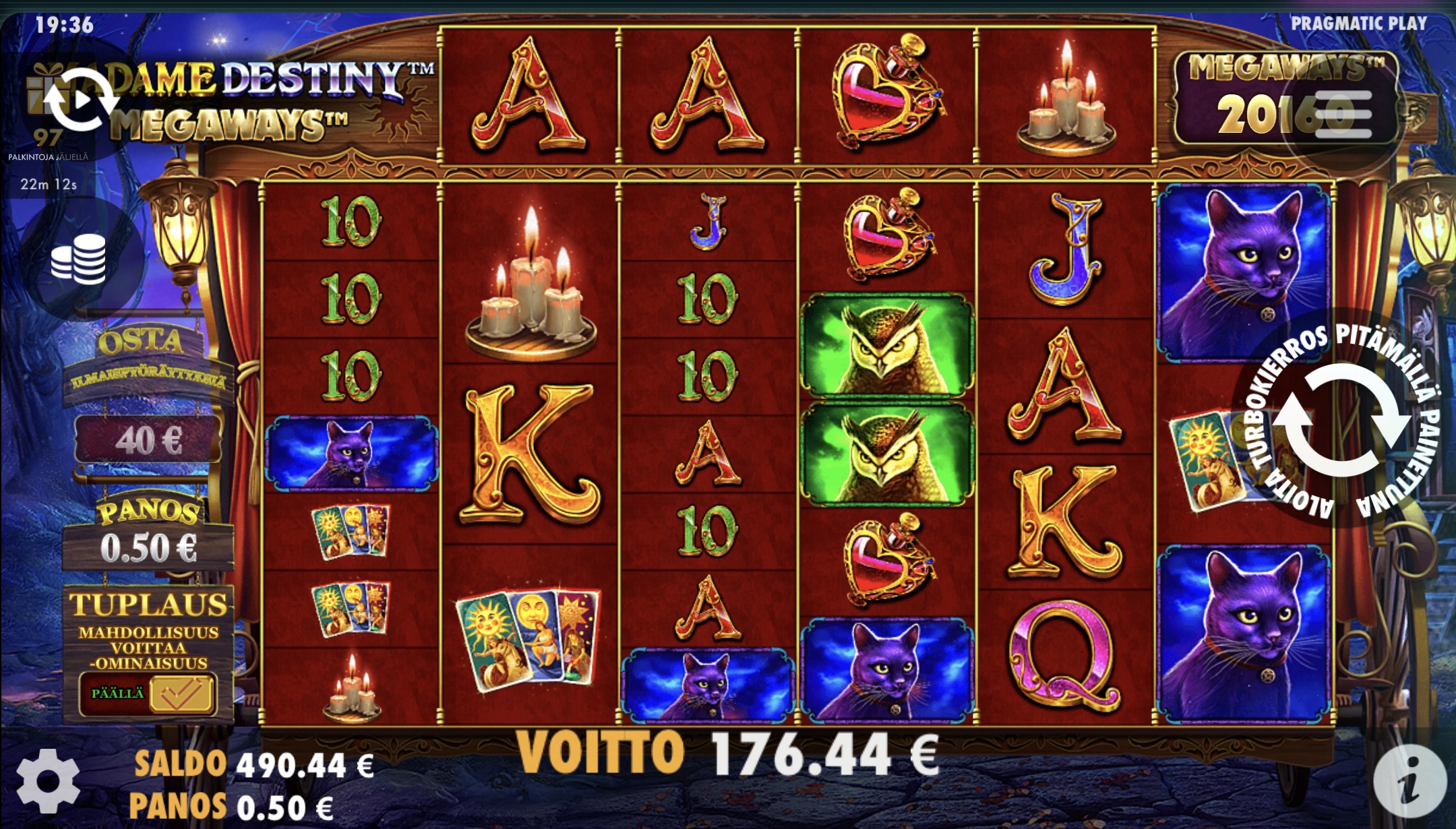 madame destiny megaways – Power Up (draft) (176.44 eur / 0.5 bet) | Miguelson