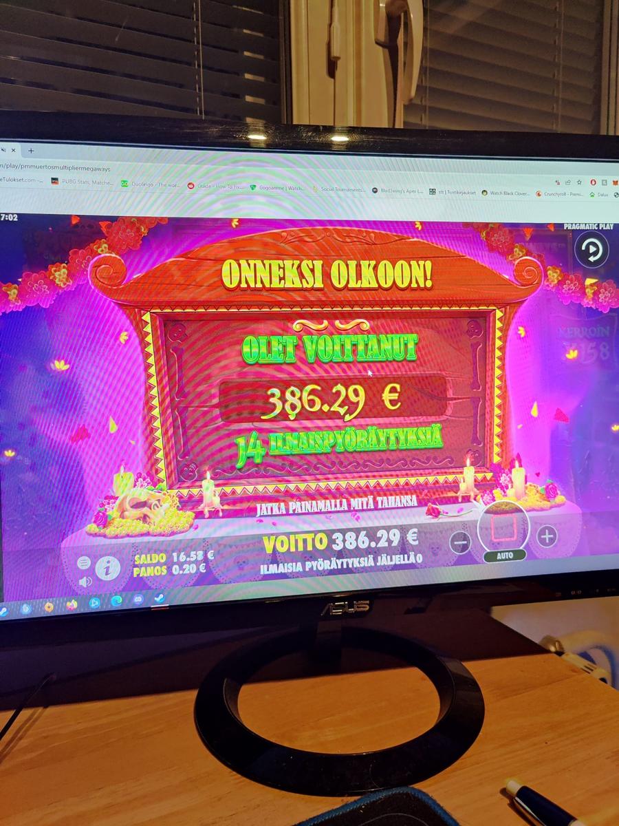 Muertos Multiplier Megaways slot machine online casino gambling big win