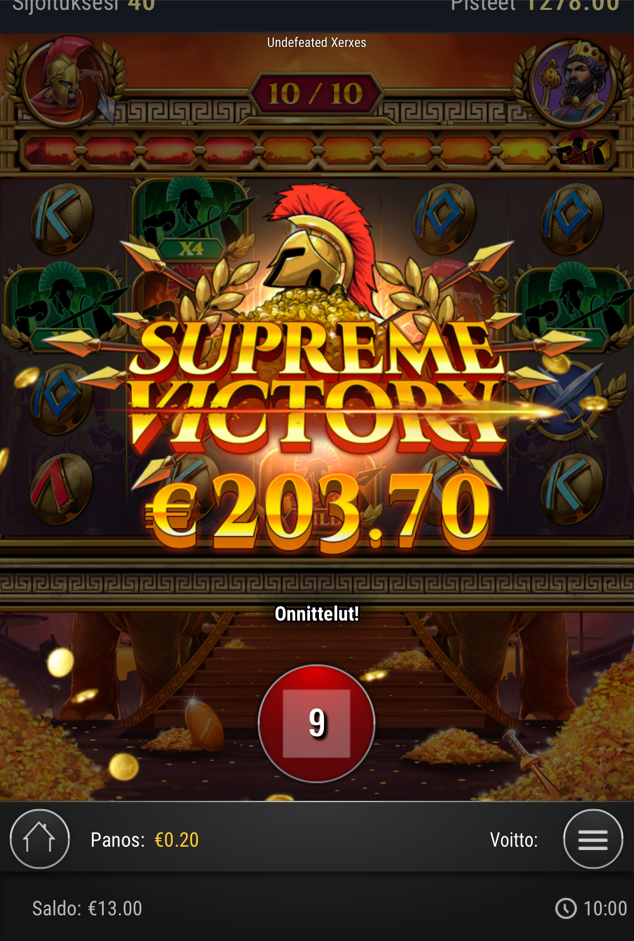 undefeated xerves – UltraCasino (203.70 eur / 0.2 bet) | Tiinakir