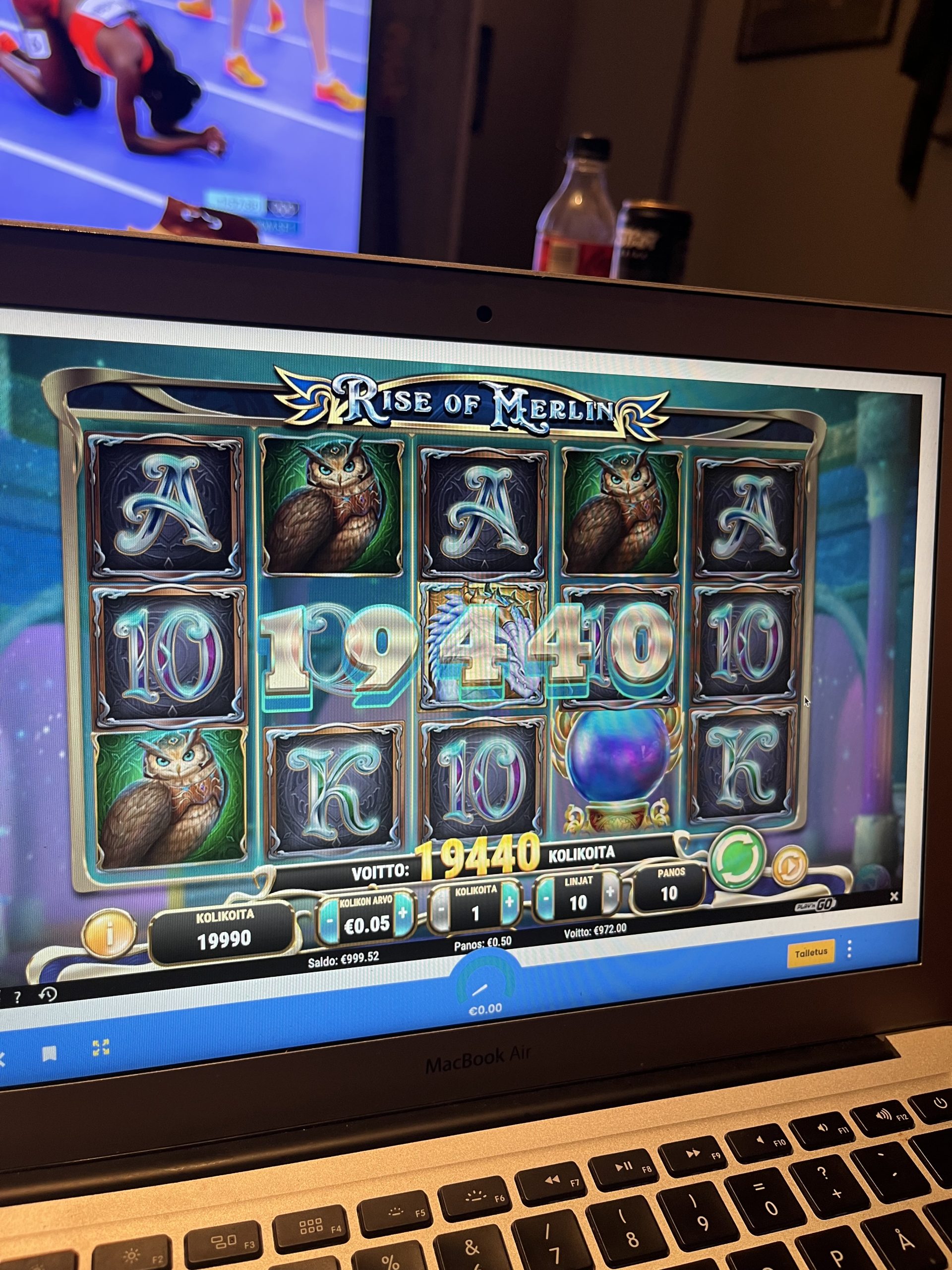 Rise of Merlin – Vauhdikas (972 eur / 0.50 bet) | Elliiip