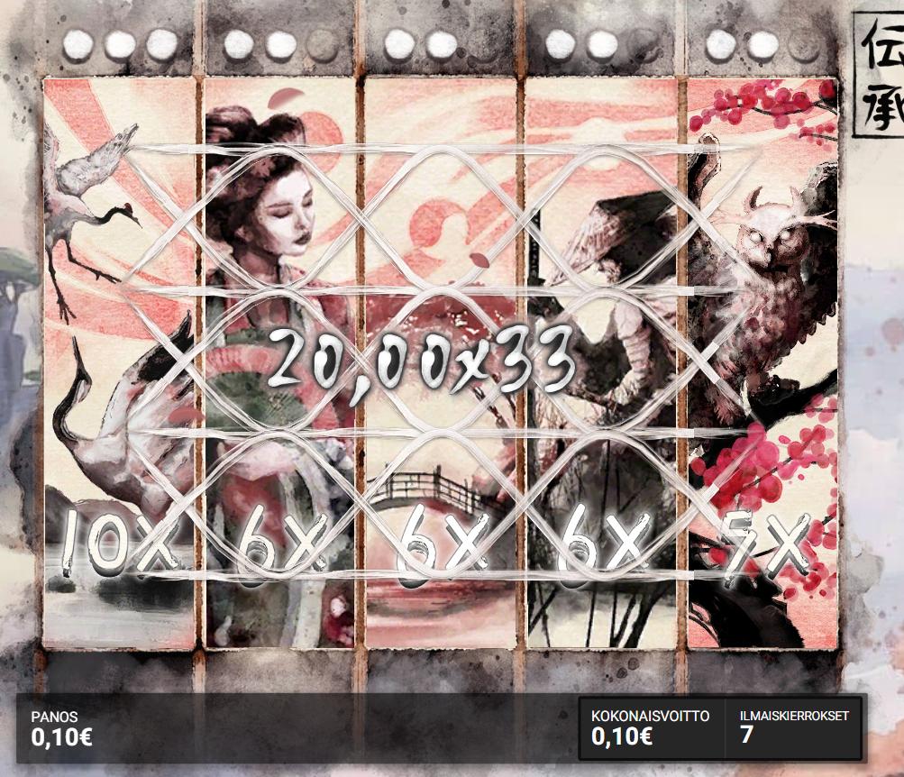 Densho – Lunubet (6637 eur / 0.10 bet) | Masuuna