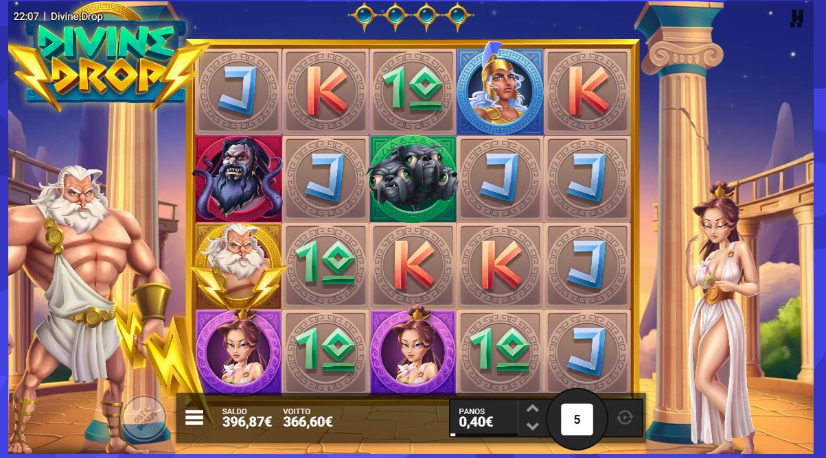 Divine Drop – Caxino (366.60 eur / 0.2 bet) | Rikssoni