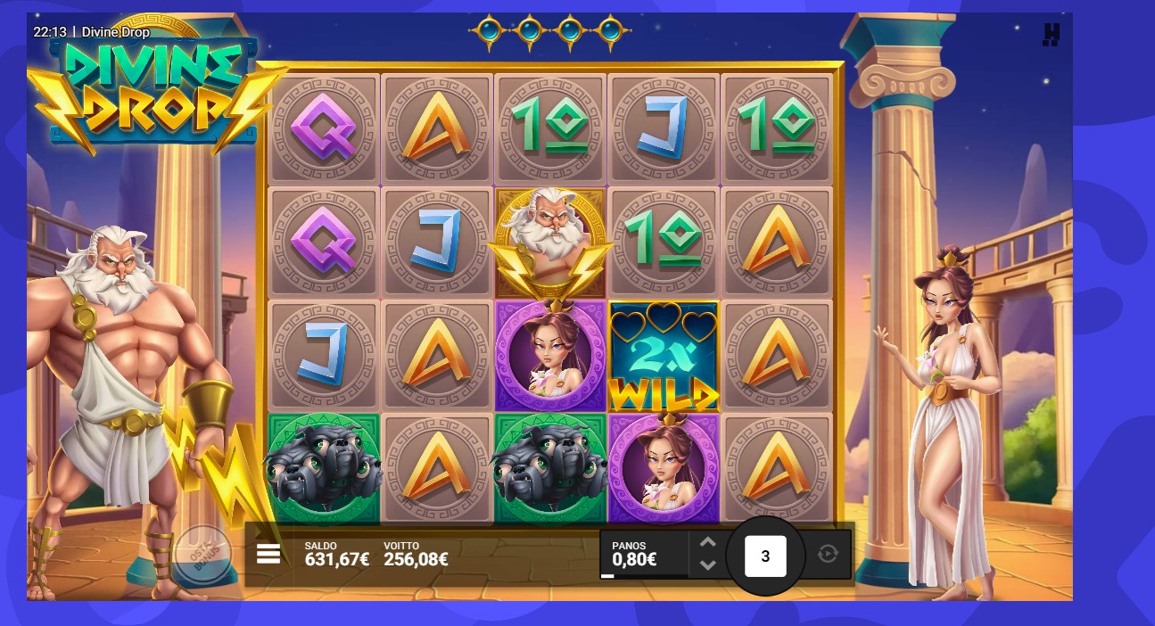 Divine Drop – Caxino (256.08 eur / 0.8 bet) | Rikssoni