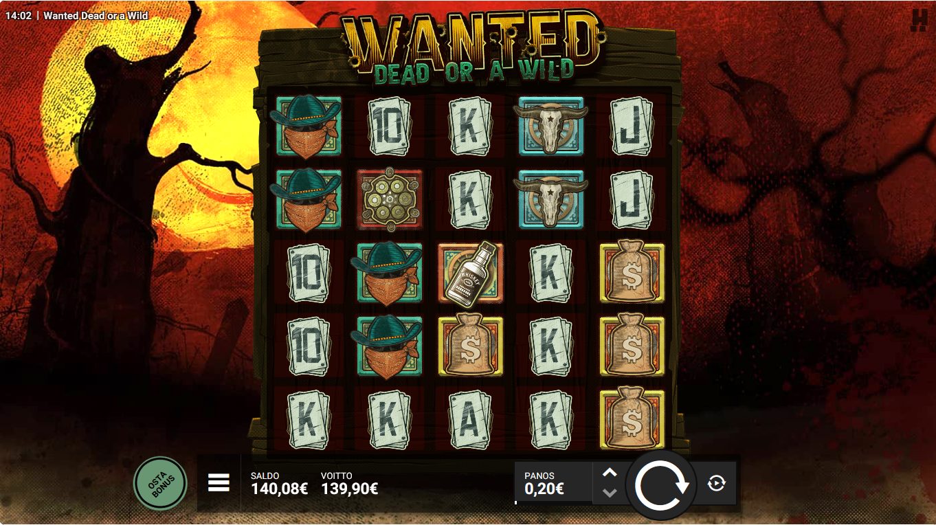 Wanted Dead or Alive – Casilando (139.9 eur / 0.2 bet) | M1chel92