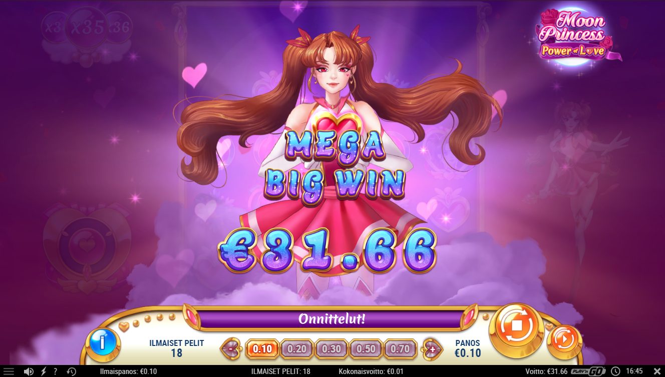 Moon Princess – Budsino (31.66 eur / 0.1 bet) | ItsFroz3N