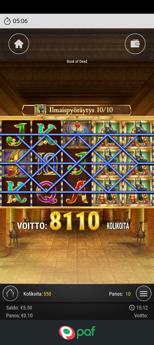 Book Of Dead slot machine online casino gambling big win