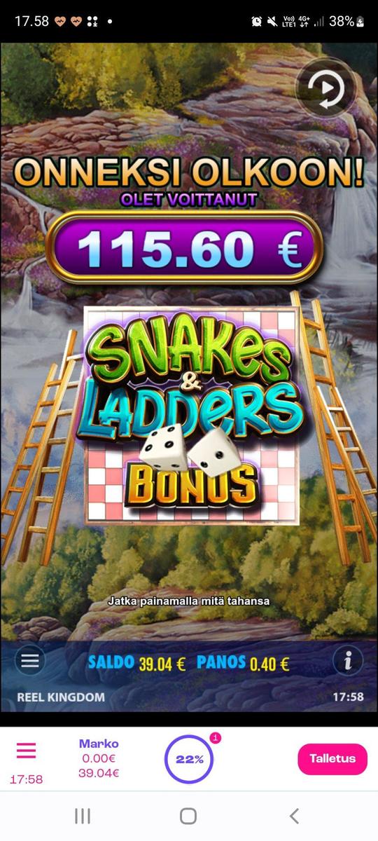 Snake & Ladders 2 Snake Eyes slot machine online casino gambling big win