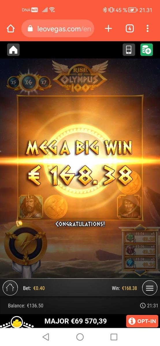Rise Of Olympus 100 slot machine online casino gambling big win