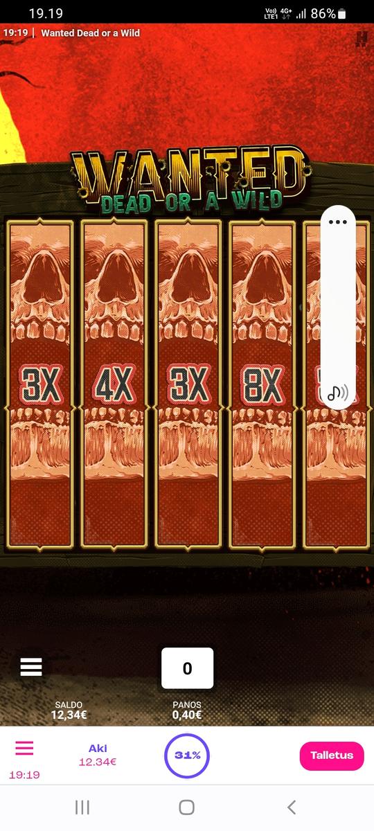Wanted Dead Or A Wild slot machine online casino gambling big win
