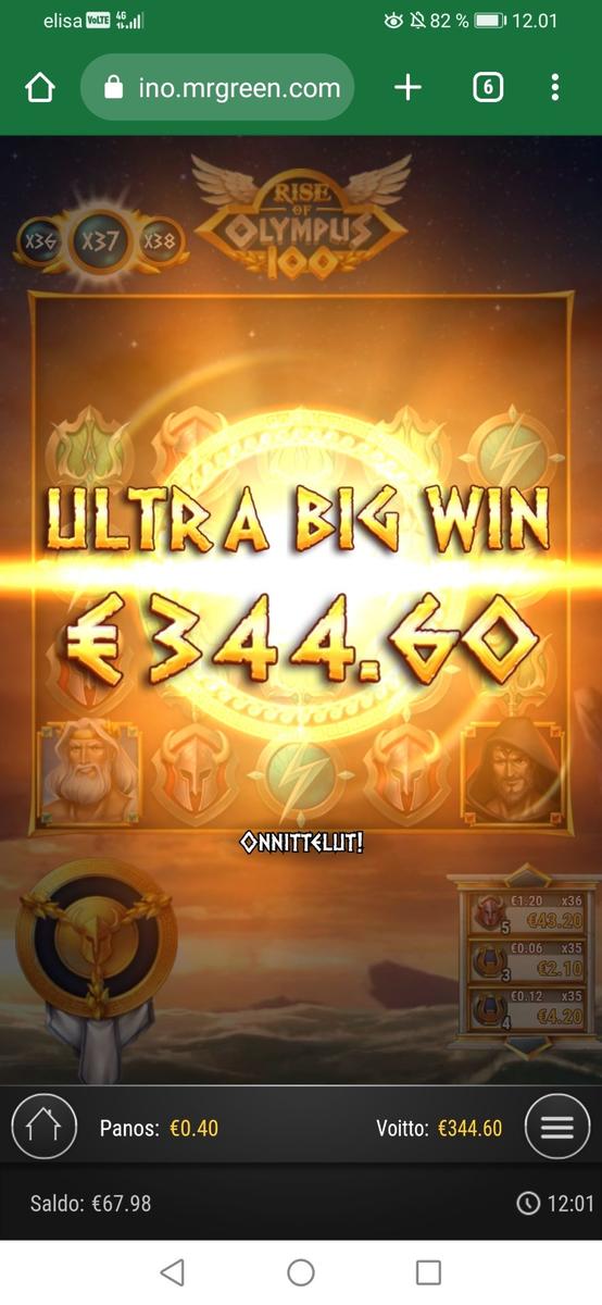 Rise Of Olympus 100 slot machine online casino gambling big win