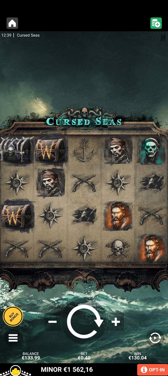 Cursed Seas – LeoVegas (130.04 eur / 0.40 bet) | SavonErkki