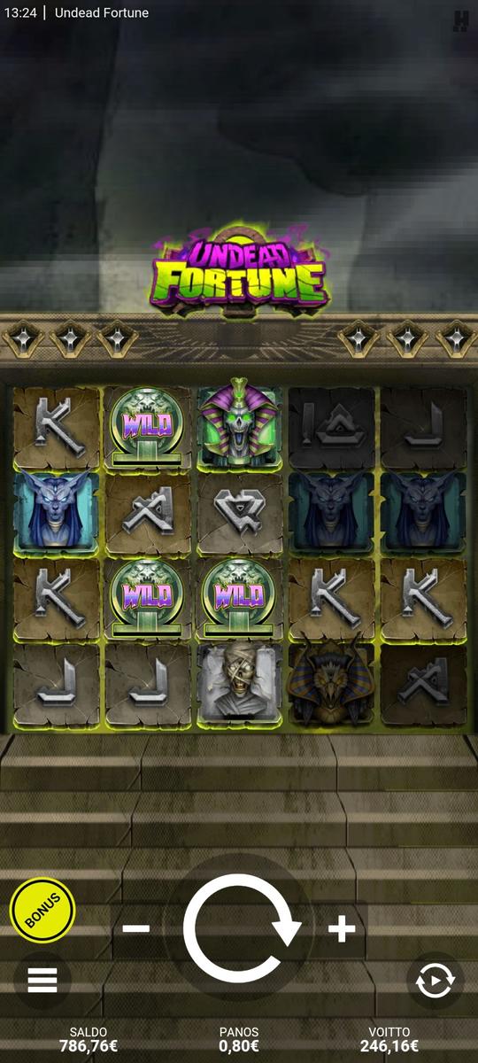 Undead Fortune slot machine online casino gambling big win