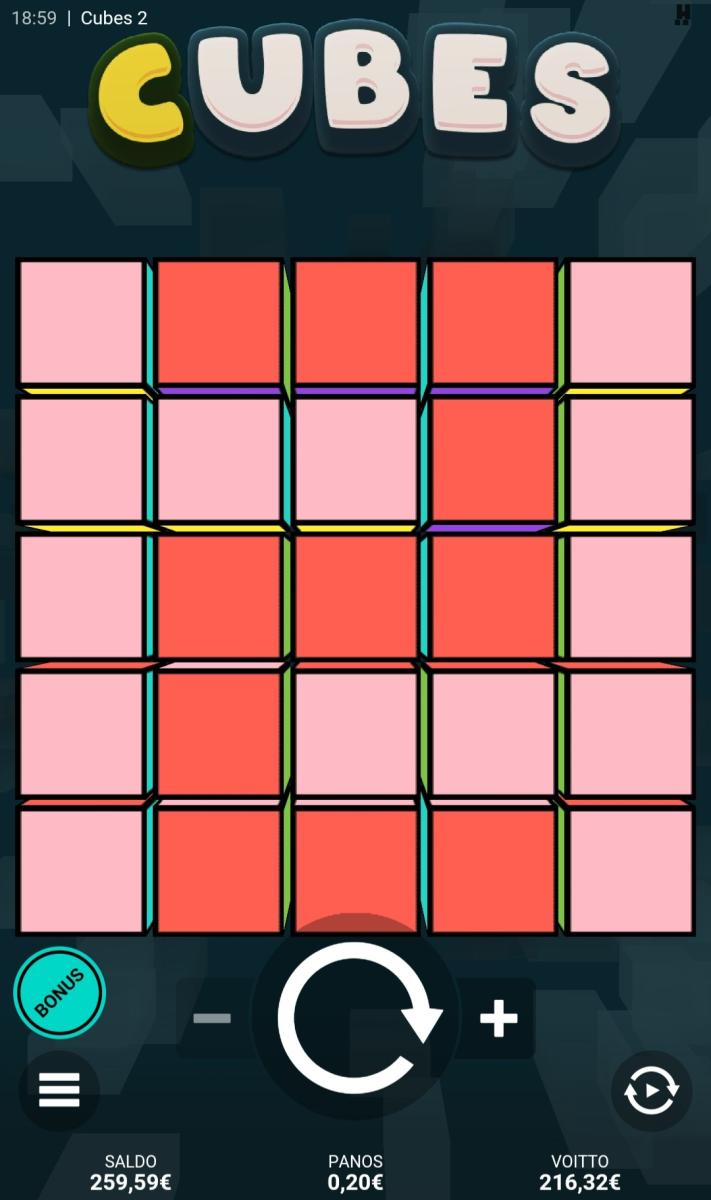 cubes – Spinz (216.32 eur / 0.20 bet) | Jannevaan123