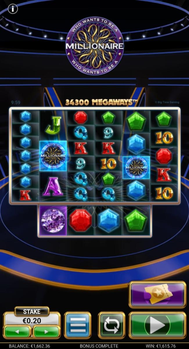 Who want’s to be a Millionaire – UltraCasino (1615.76 eur / 0.20 bet) | juugeli1