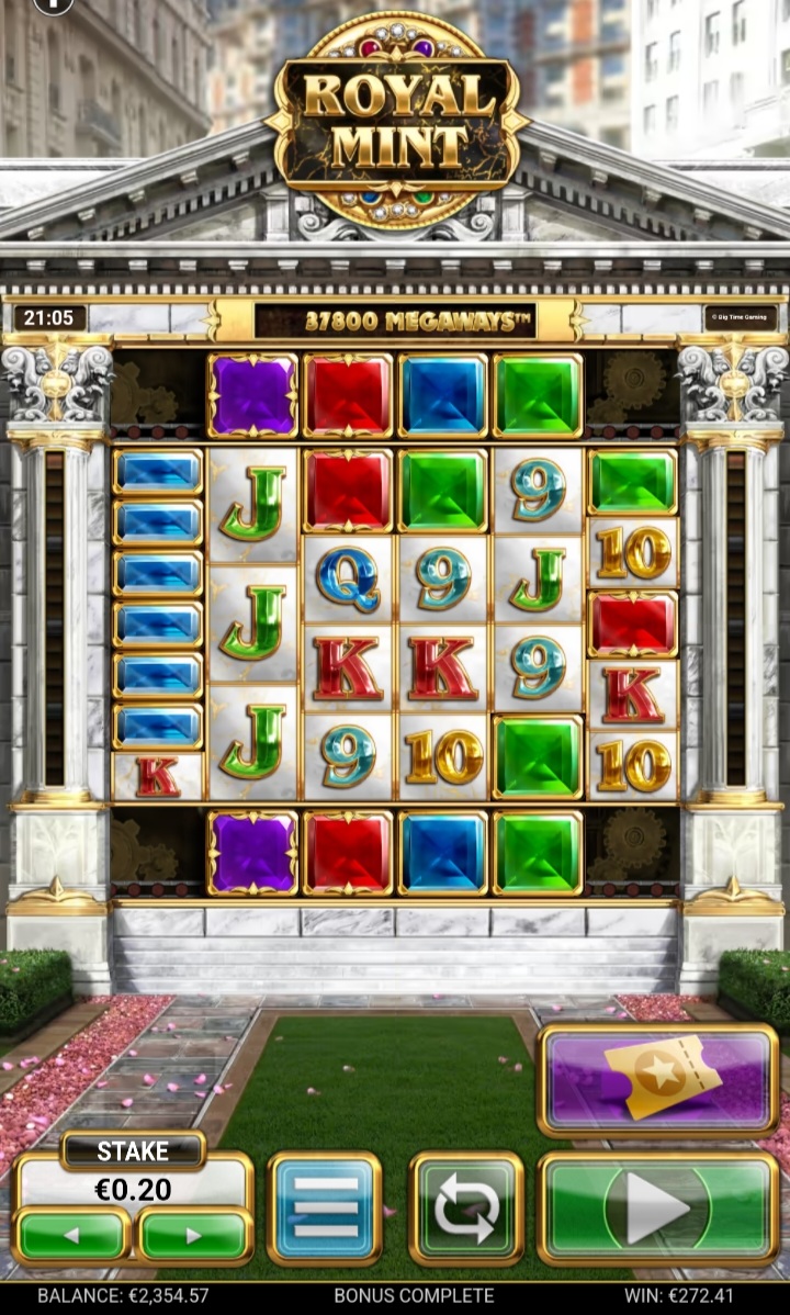 royal mint – UltraCasino (272.41 eur / 0.20 bet) | juugeli1