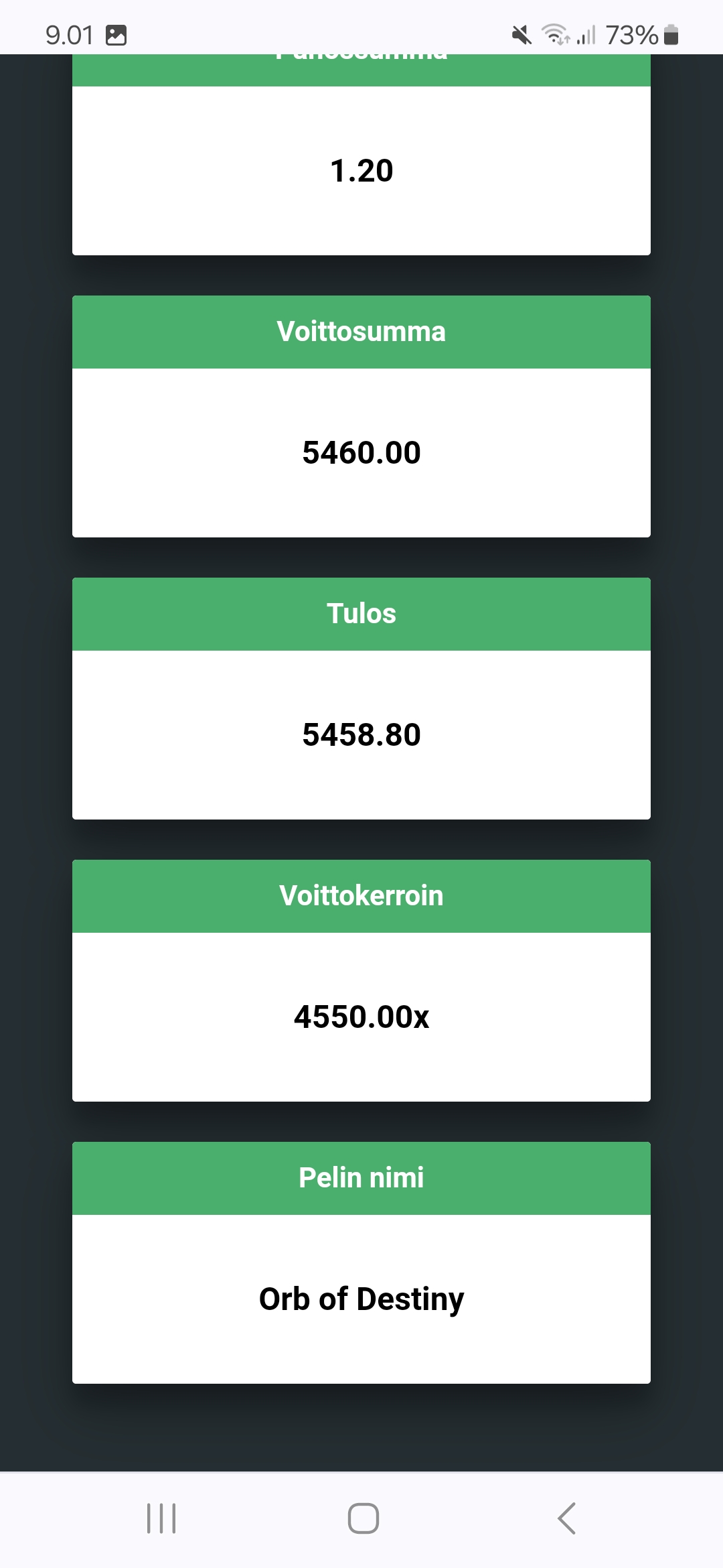 orb of destiny – Highroller (5460 eur / 1.2 bet) | Wilpert