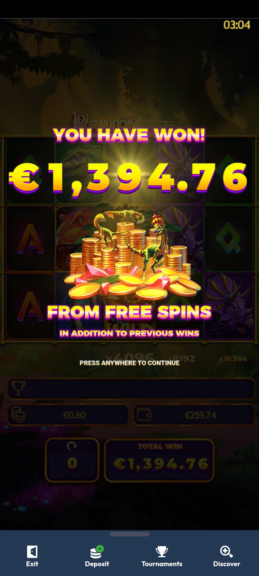 raptor – NordicBet (1394.76 eur / 0.6 bet) | Manolsti
