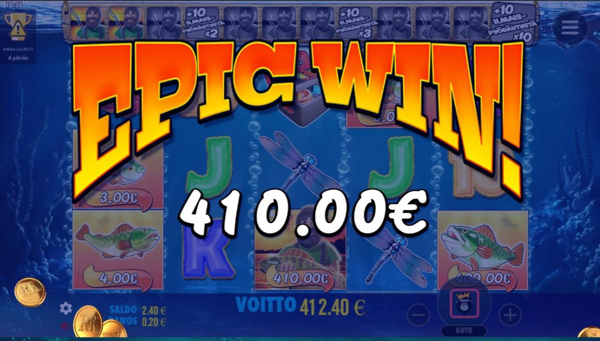 Bigger Bass Bonanza – Slothunter (410 eur / 0.2 bet) | Kapteni85