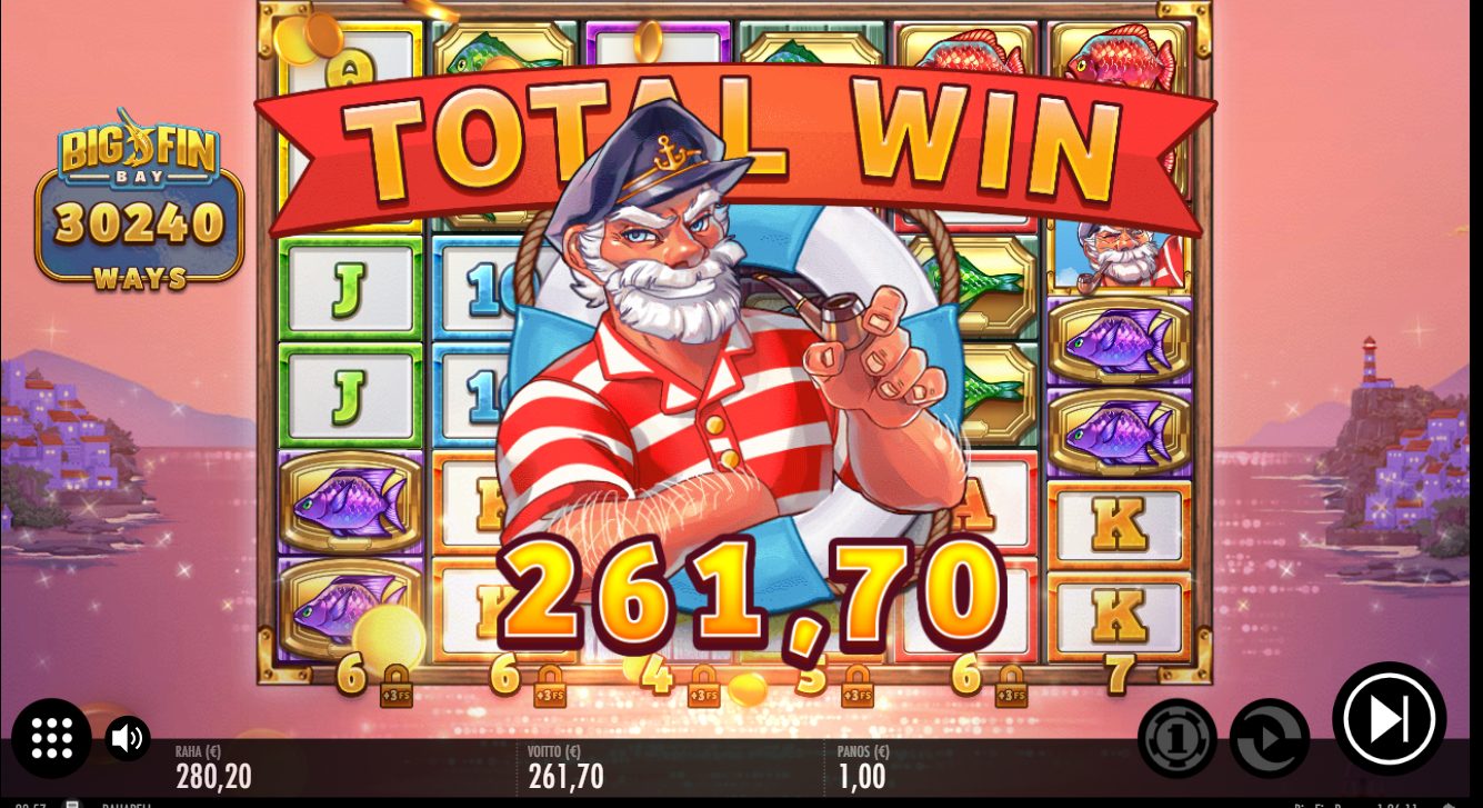 Big Fin Bay – Vauhdikas (261.7 eur / 1 bet) | Kapteni85