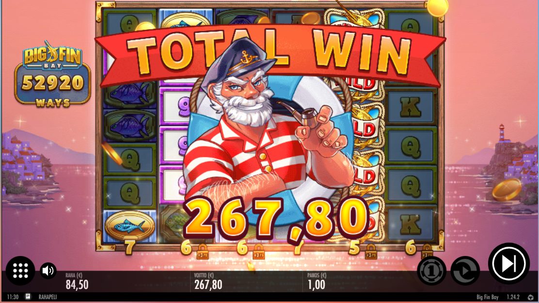 Big Fin Bay – Trickz (267.8 eur / 1 bet) | Kapteni85