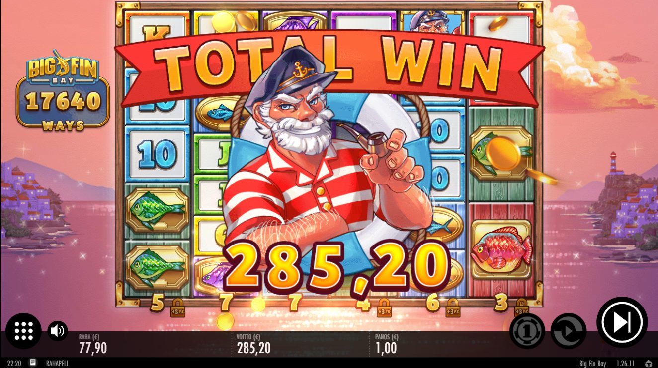 Big Fin Bay – Vauhdikas (285.2 eur / 1 bet) | Kapteni85