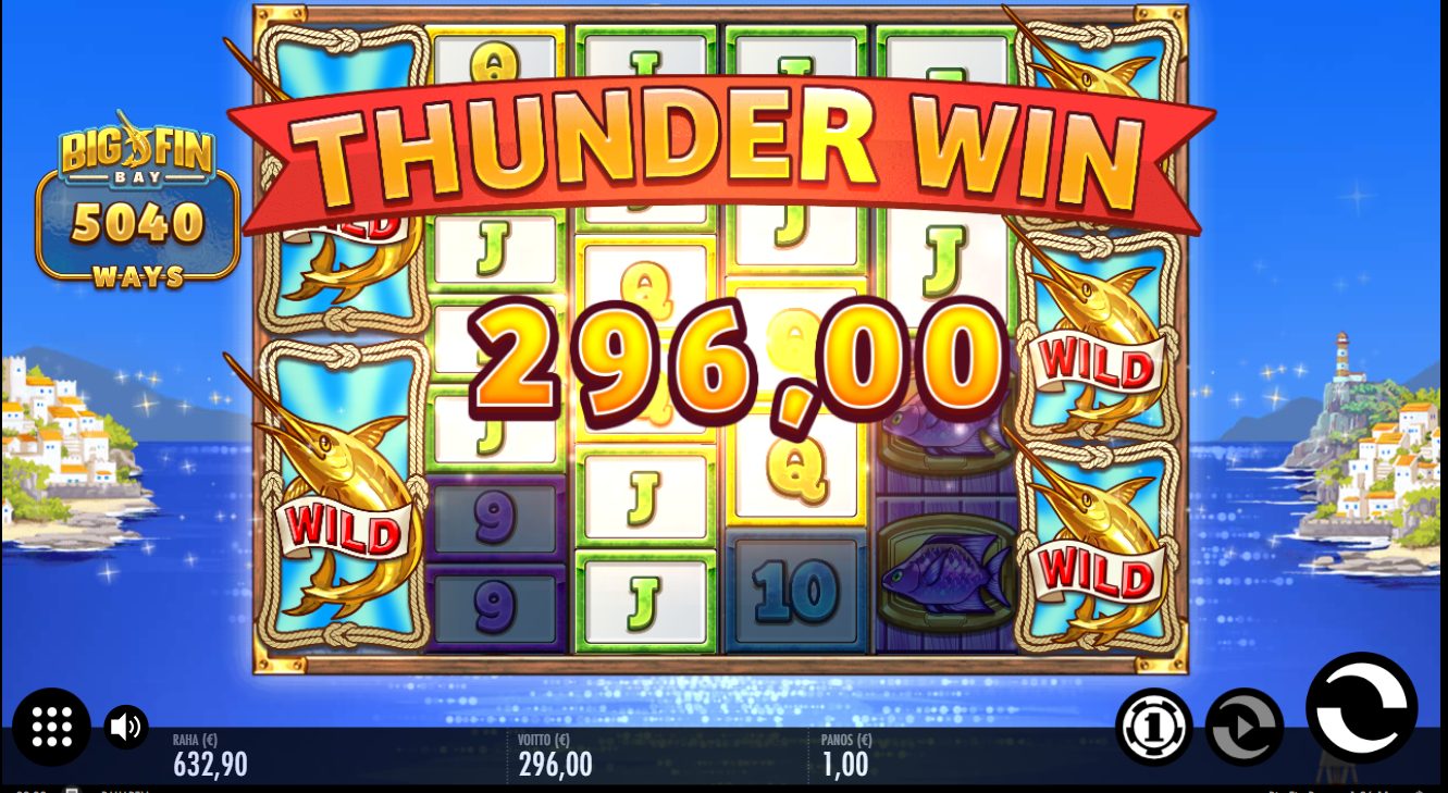 Big Fin Bay – Vauhdikas (296 eur / 1 bet) | Kapteni85