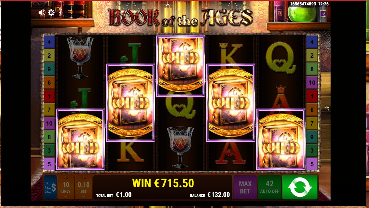 Book of the ages – BetRebels (715.50 eur / 1 bet) | Kapteni85