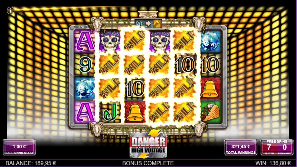Danger High Voltage – CasinoDays (draft) (321.45 eur / 1 bet) | Kapteni85