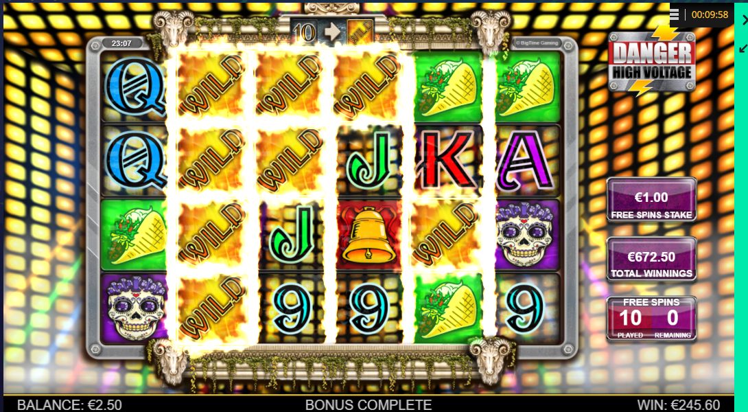 Danger High Voltage – Unibet (672.5 eur / 1 bet) | Kapteni85