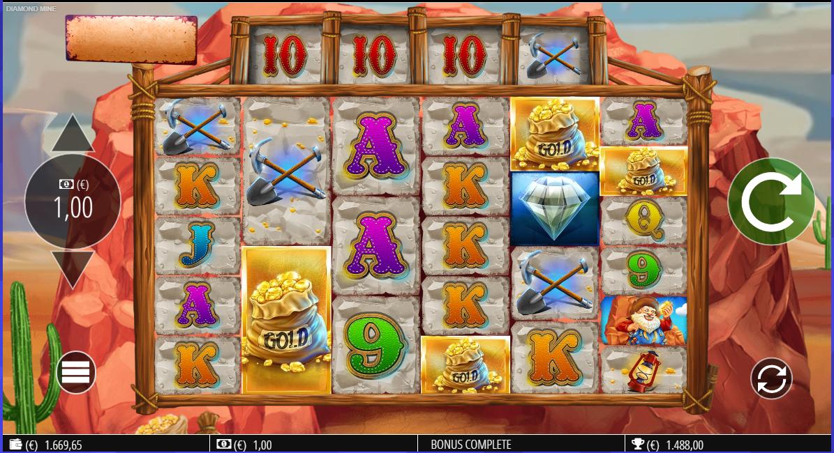 Diamond Mine Megaways – Caxino (1488 eur / 1 bet) | Kapteni85