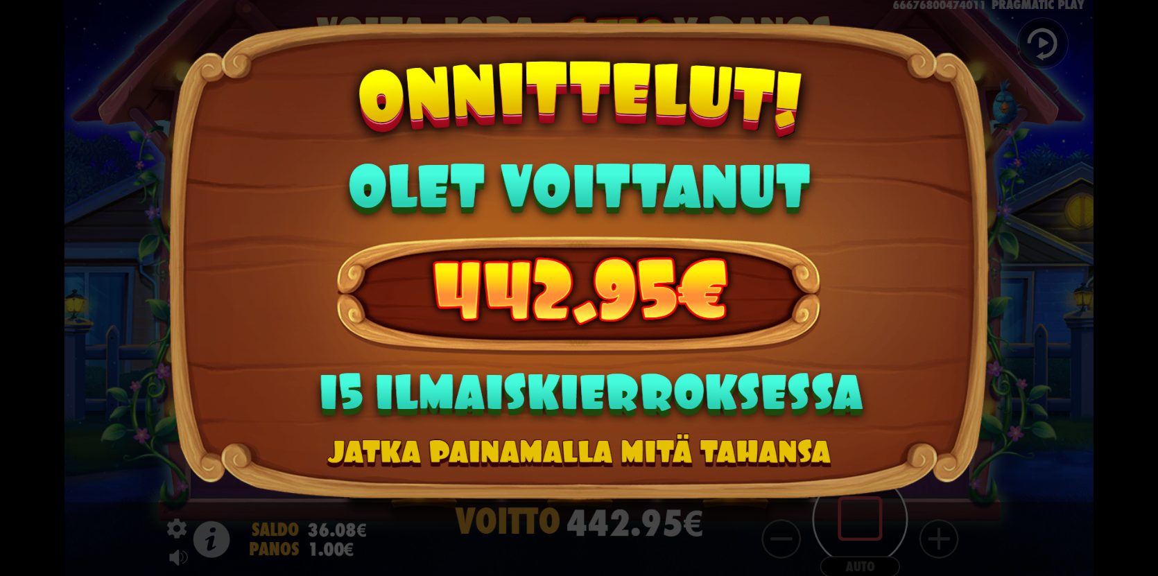 Dog House – Spinz (442.95 eur / 1 bet) | Kapteni85