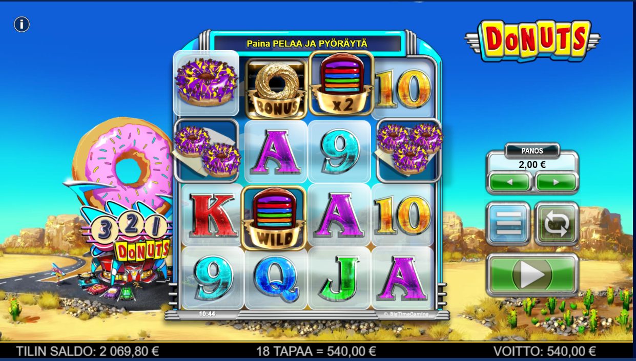 Donuts – Simple Casino (540 eur / 2 bet) | Kapteni85