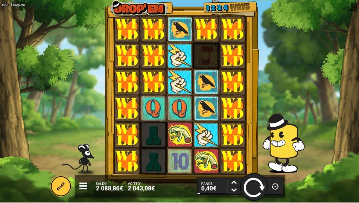 drop em – Budsino (2043.08 eur / 0.4 bet) | Annero