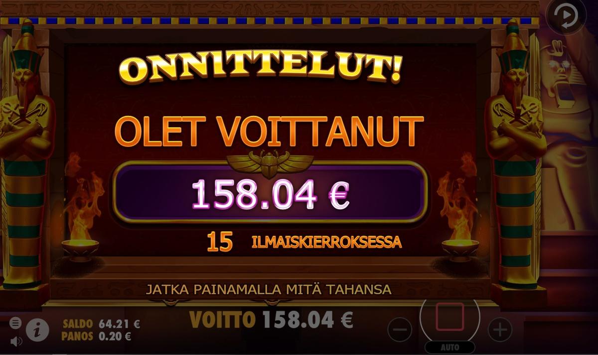Fortune Of Giza slot machine online casino gambling big win