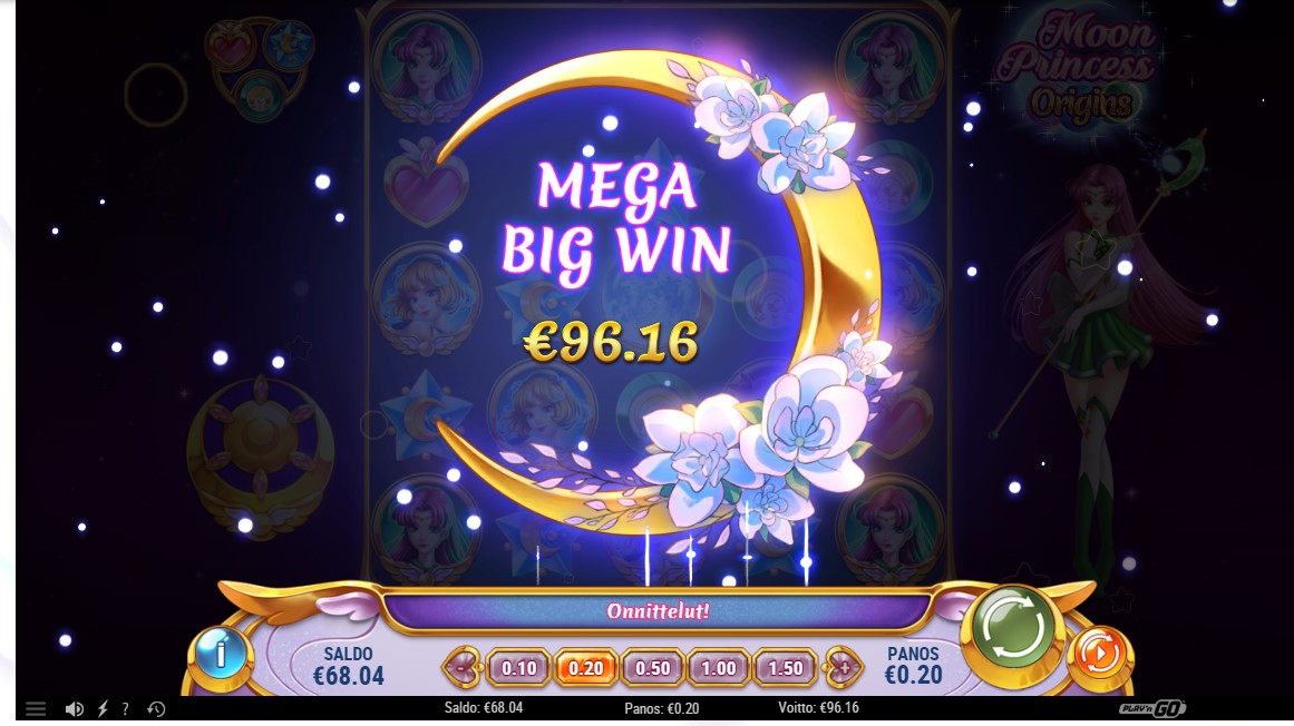 moon princess org – Klikki (96.16 eur / 0.2 bet) | Jullikka