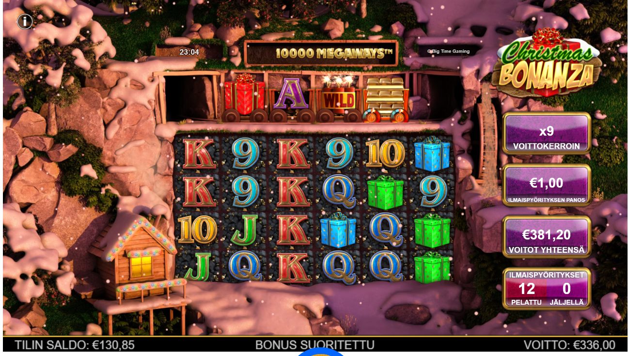 Christmass Bonanza Megaways – 30bet (draft) (381.2 eur / 1 bet) | Kapteni85