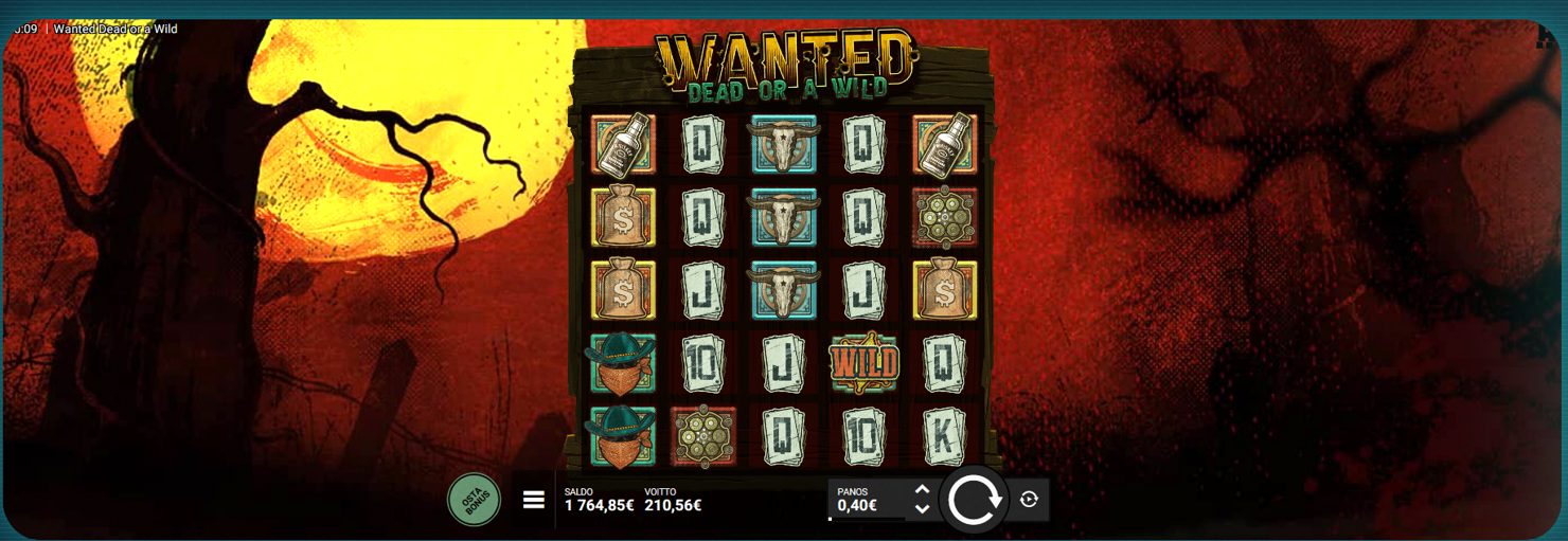 Wanted Dead or a Wild – Power Up (draft) (210.56 eur / 0.4 bet) | Miguelson