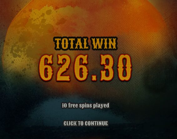 Wanted Dead or a Wild – ReSpin (626.30 eur / 0.20 bet) | morgonplöt