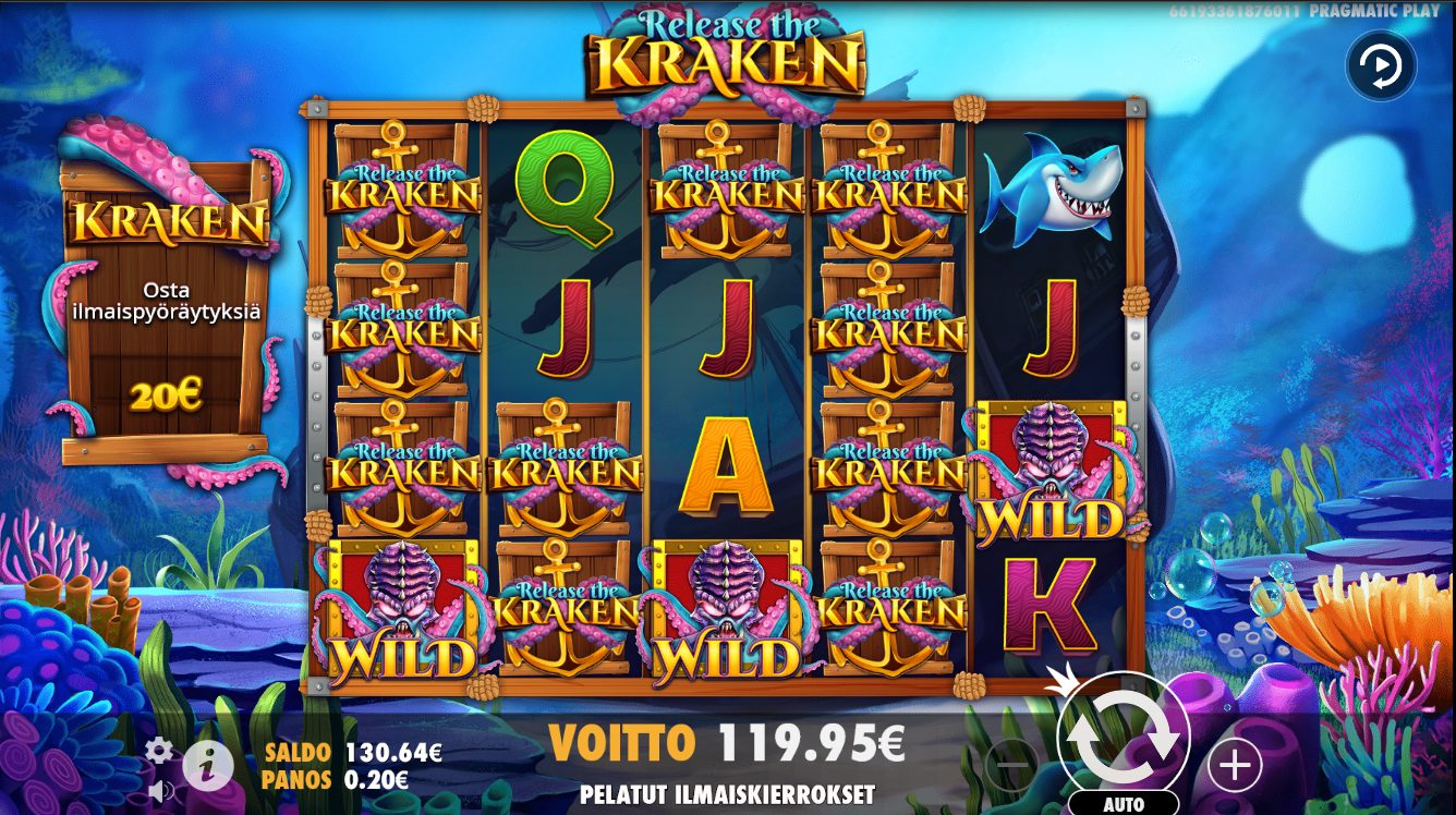 Release the kraken – Sportuna (119.95 eur / 0.2 bet) | Miguelson